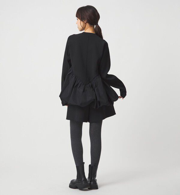 EMMEL REFINES「＜EMMEL REFINES＞EM スソバルーン ニット チュニック」|ニット・セーター|