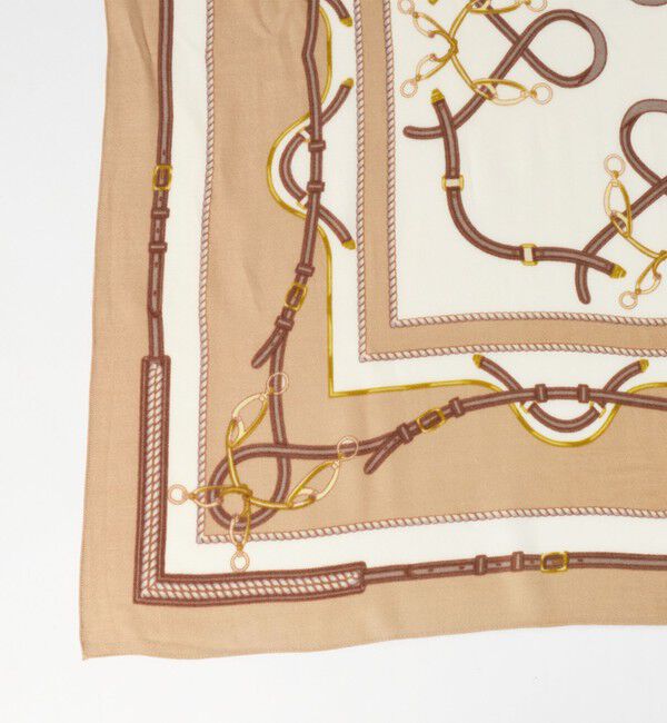 UNITED ARROWS green label relaxing「プリント スクエアストール」|ストール|