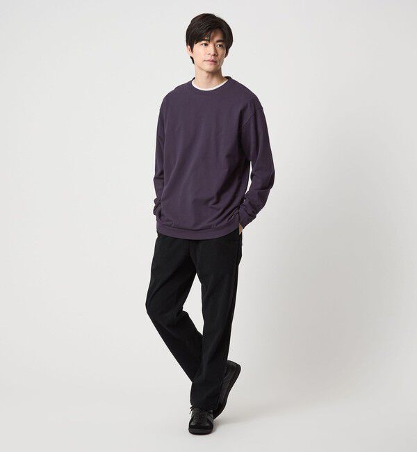 UNITED ARROWS green label relaxing「ディペンド インレイ クルーネック カットソー」|Tシャツ・カットソー|