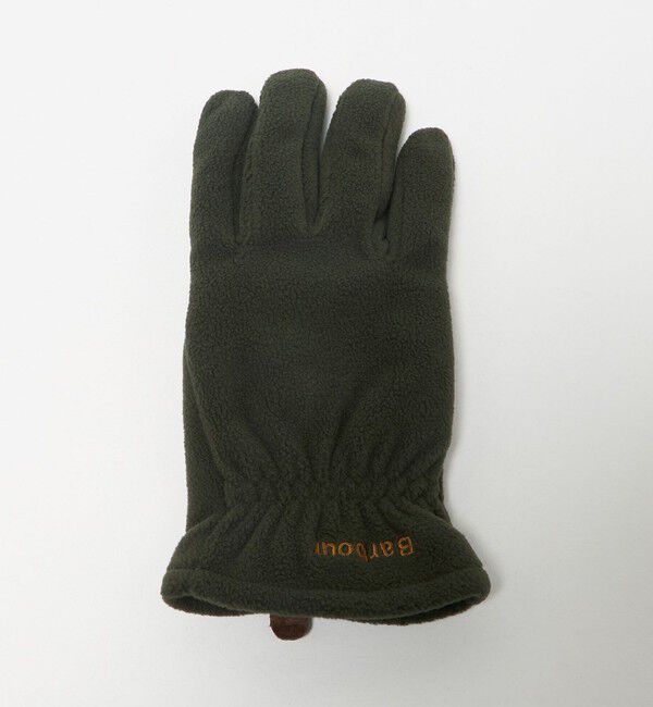 UNITED ARROWS green label relaxing「＜Barbour＞フリース グローブ -タッチスクリーン-」|手袋|