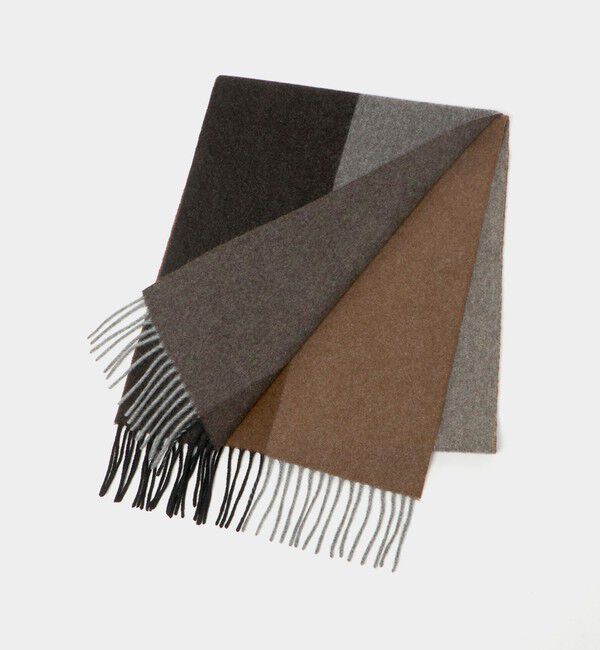 UNITED ARROWS green label relaxing「カシミヤ 100 パネル マフラー」|マフラー|