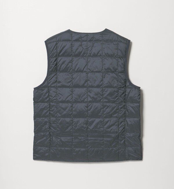 UNITED ARROWS green label relaxing「＜TAION＞Vネック ボタン ベスト」|ダウンベスト・ベスト|