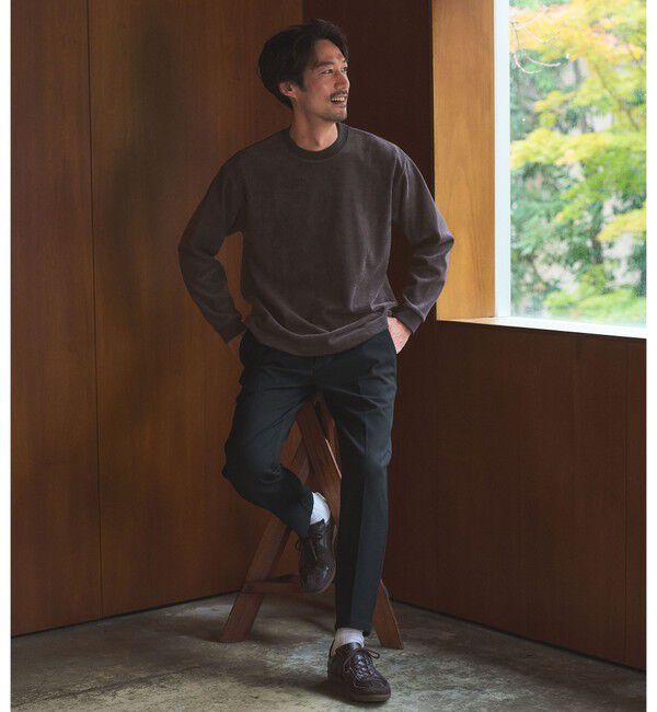 UNITED ARROWS green label relaxing「モール カノコ クルーネック カットソー」|Tシャツ・カットソー|