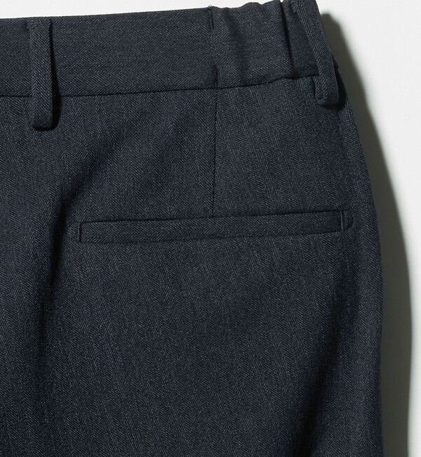 UNITED ARROWS green label relaxing「A+ ポリエステルツイード スタンダード イージー スラックス -ウォッシャブル・ストレッチ-」|スラックス|