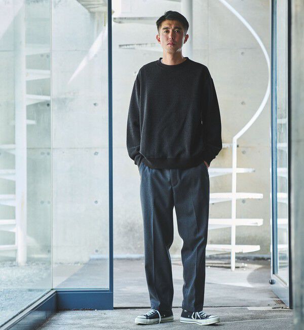 UNITED ARROWS green label relaxing「ツイル モール クルーネック カットソー」|Tシャツ・カットソー|