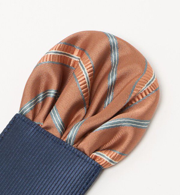 UNITED ARROWS green label relaxing「ネクタイ チーフ セット（ストライプ） / キッズ  手洗い可能」|ネクタイ・蝶ネクタイ|