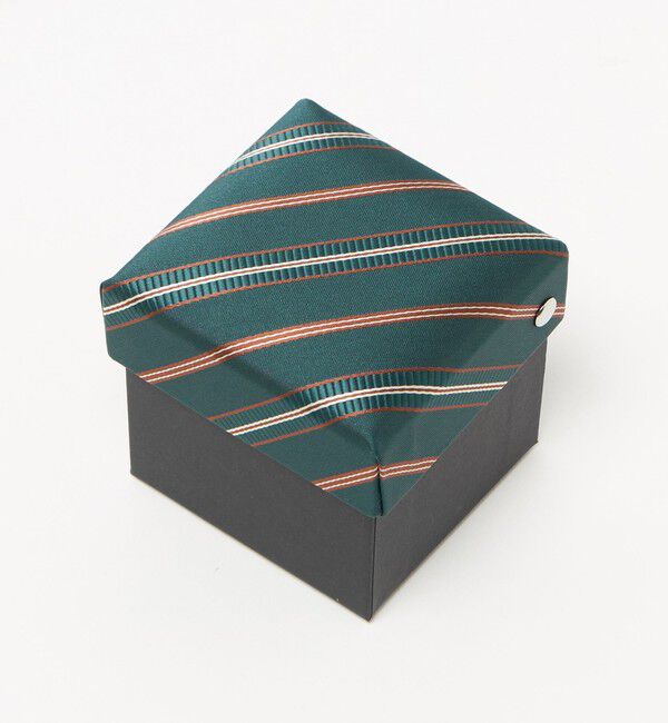 UNITED ARROWS green label relaxing「ネクタイ チーフ セット（ストライプ） / キッズ  手洗い可能」|ネクタイ・蝶ネクタイ|