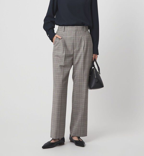 UNITED ARROWS green label relaxing「［size SHORT/TALLあり］カチリラ ストレート パンツ ウォッシャブル ストレッチ」|スラックス|その他1