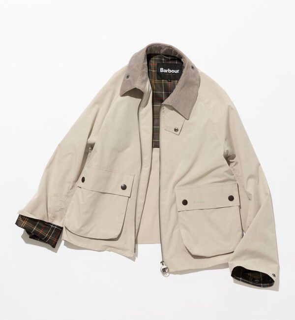 UNITED ARROWS green label relaxing「【別注】＜Barbour＞スペイ カスタム ジャケット」|ブルゾン・スタジャン|LT.GRAY