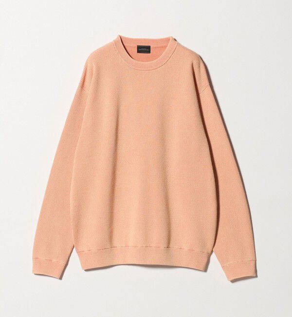 UNITED ARROWS green label relaxing「フェード アゼ クルーネック ニット」|ニット・セーター|ORANGE