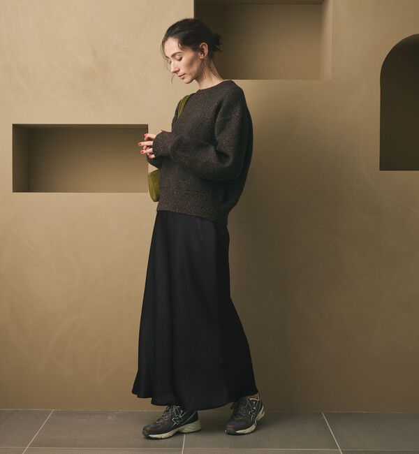 BEAUTY&YOUTH UNITED ARROWS「ポリエステルサテン マーメイドフレアスカート」|スカート|