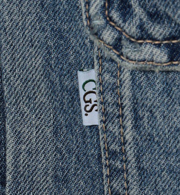 California General Store「＜CGS.＞ オーガニック コットン デニム ジャケット」|ブルゾン・スタジャン|