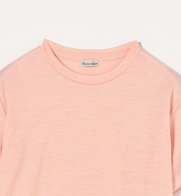 STEVEN ALAN「＜Steven Alan＞ウールジャージー ショートスリーブ Tシャツ」|Tシャツ・カットソー|