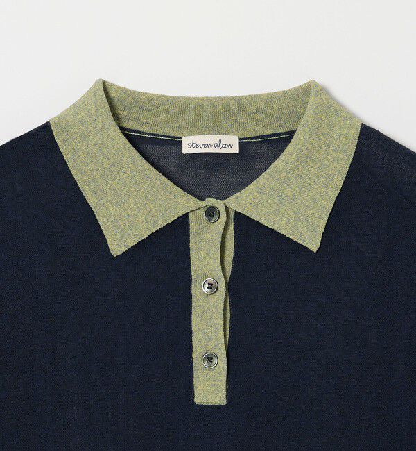 STEVEN ALAN「＜Steven Alan＞リンガー ポロニット」|ニット・セーター|