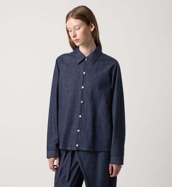 STEVEN ALAN「＜Steven Alan＞ライトオンスデニム シャツ」|シャツ・ブラウス|