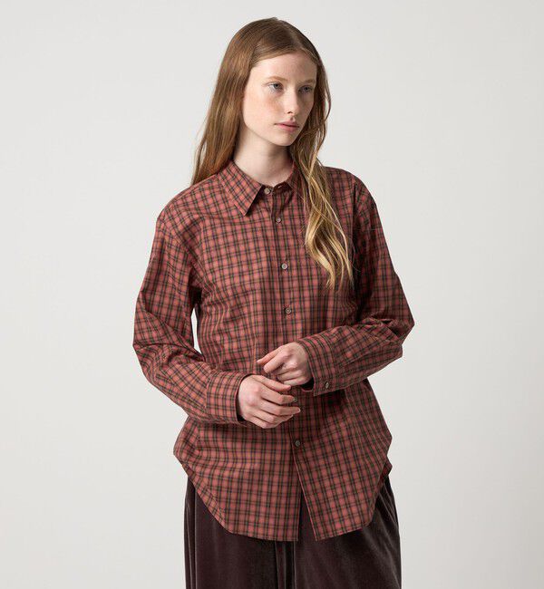 STEVEN ALAN「＜Steven Alan＞コットン チェック シャツ」|シャツ・ブラウス|