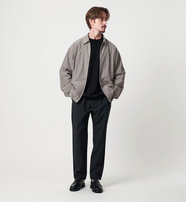 BEAUTY&YOUTH UNITED ARROWS「ボイル シアー ジップ シャツ」|シャツ・ブラウス|