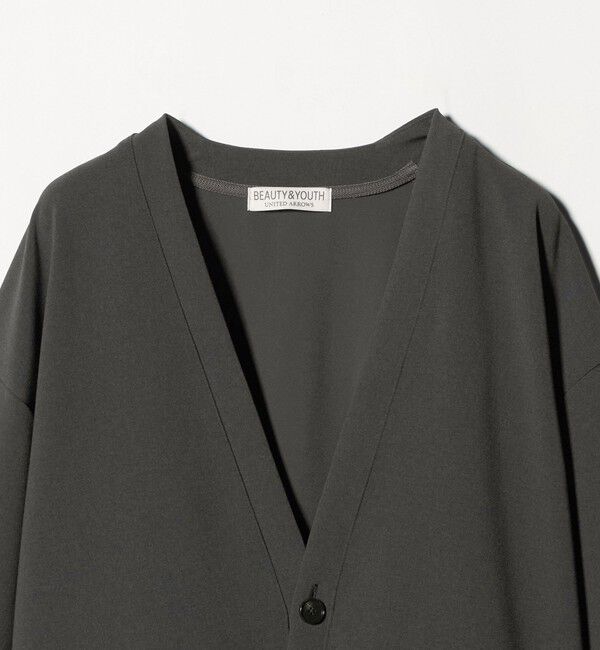 BEAUTY&YOUTH UNITED ARROWS「DUAL PACK 2.0 1B V カーディガンジャケット -セットアップ対応 ウォッシャブル マルチ機能-」|テーラードジャケット|