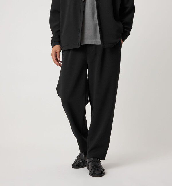 BEAUTY&YOUTH UNITED ARROWS「DUAL PACK 2.0 1プリーツ テーパード イージーパンツ -セットアップ対応 ウォッシャブル マルチ機能-」|チノ|