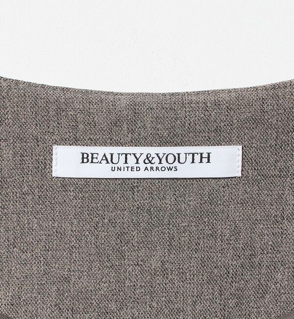 BEAUTY&YOUTH UNITED ARROWS「ポリエステルブレンド ジレ&ジャンパースカート 2WAY」|ワンピース|