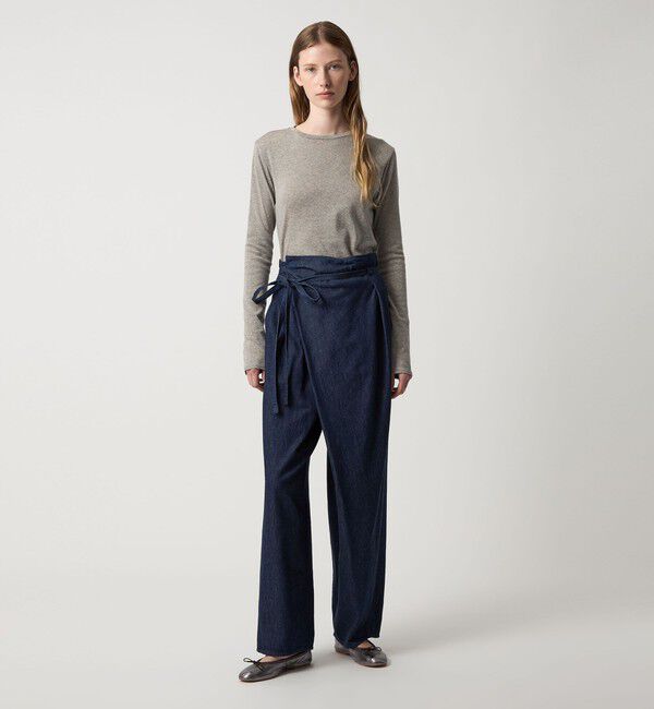 STEVEN ALAN「＜Steven Alan＞ラメ ジャージー ロングスリーブ プルオーバー」|Tシャツ・カットソー|