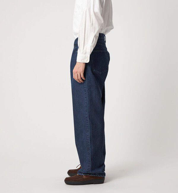 STEVEN ALAN「＜Steven Alan＞ 13.5oz デニム 5ポケット バギー テーパード パンツ」|デニム|