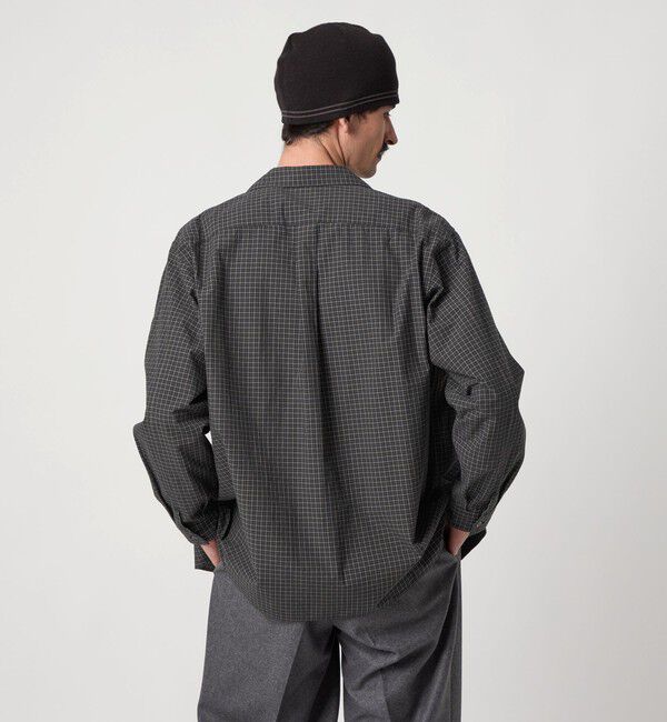 STEVEN ALAN「＜Steven Alan＞ 60 シック チェック オープンカラー シャツ」|シャツ・ブラウス|
