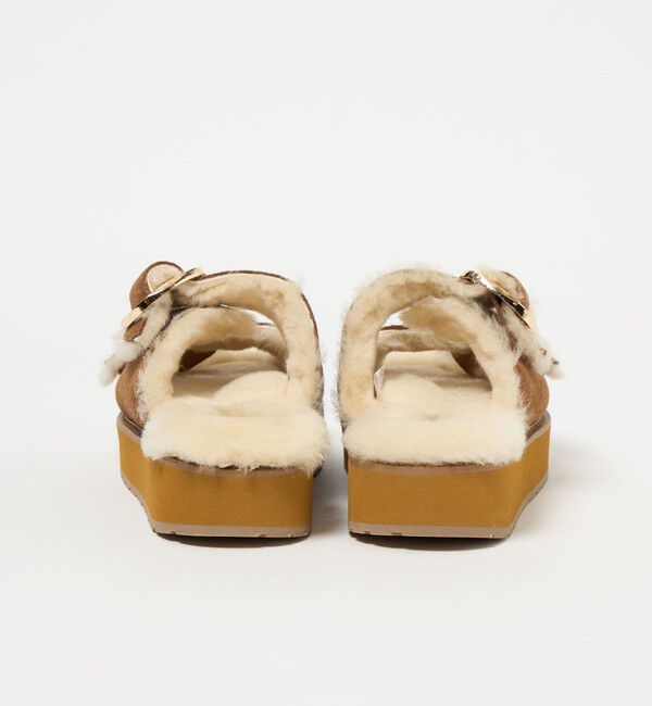 BEAUTY&YOUTH UNITED ARROWS「＜EMU Australia＞ムートン バックル サンダル」|サンダル|