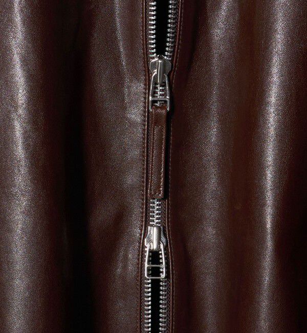 BEAUTY&YOUTH UNITED ARROWS「シープレザー フロントジップ ジャケット」|その他|