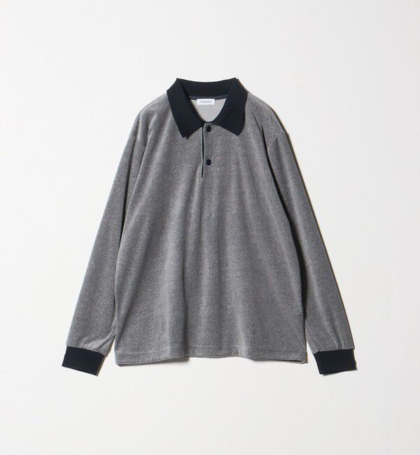 ATTISESSION「＜ATTISESSION＞ベロア ポロシャツ」|ポロシャツ|