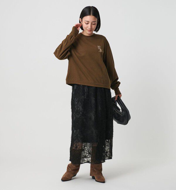 BEAUTY&YOUTH UNITED ARROWS「【WEB限定】エンブロイダリー チュールギャザースカート」|スカート|