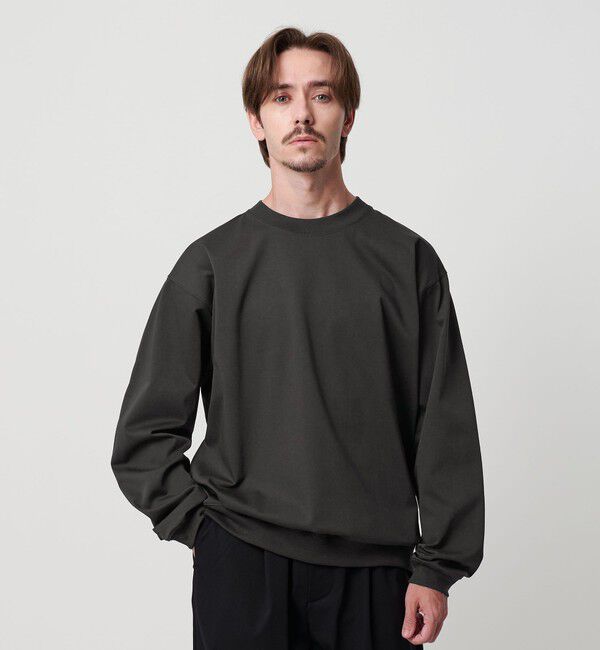 BEAUTY&YOUTH UNITED ARROWS「ファイン グロッシー コットン スウェットTシャツ」|Tシャツ・カットソー|