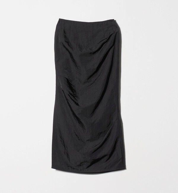 ATTISESSION「＜ATTISESSION＞ナイロン ドレープ ロング スカート」|スカート|