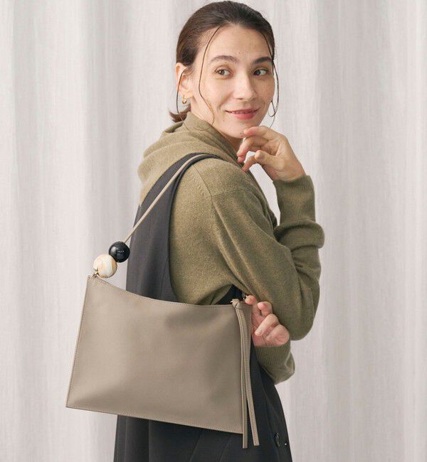 BEAUTY&YOUTH UNITED ARROWS「＜WUHAUS＞レザー スクエア ボール ショルダーバッグ」|ショルダー・メッセンジャー|