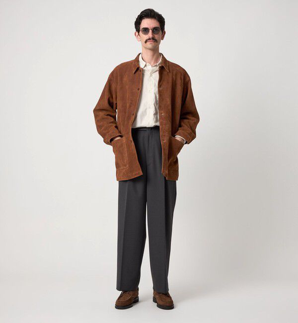 STEVEN ALAN「＜Steven Alan＞ ラフ スエード カバーオール」|その他|