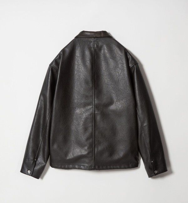 MONKEY TIME「レザーライク クロップド カバーオール」|その他|