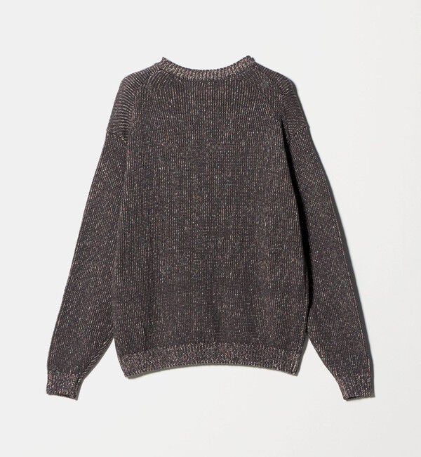 BEAUTY&YOUTH UNITED ARROWS「VIBRENT ブレンド コットン クルーネック ニット」|ニット・セーター|