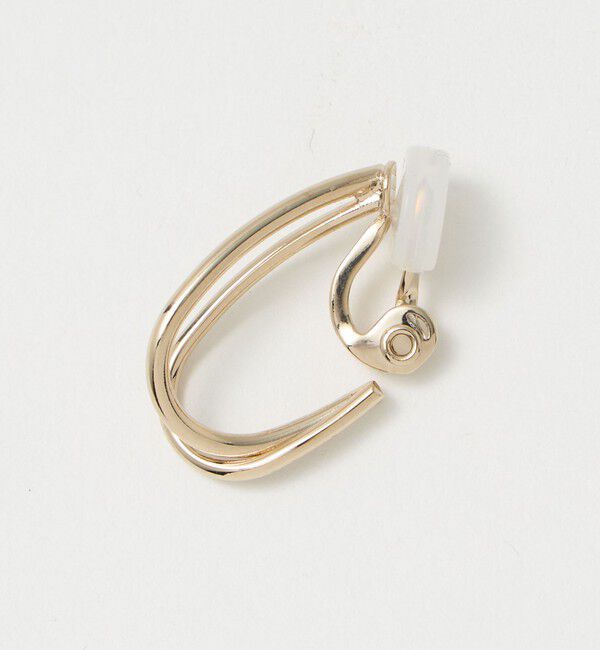 BEAUTY&YOUTH UNITED ARROWS「メタル 2ライン イヤリング」|イヤリング|