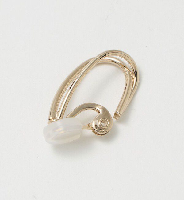 BEAUTY&YOUTH UNITED ARROWS「メタル 2ライン イヤリング」|イヤリング|