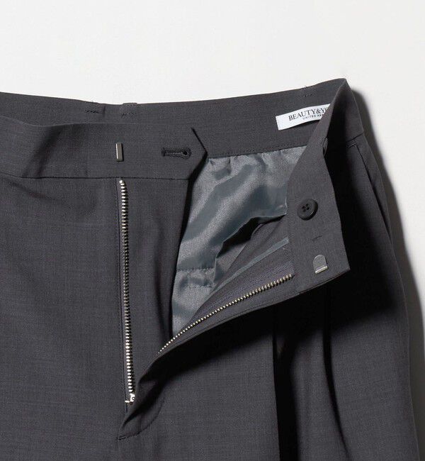 BEAUTY&YOUTH UNITED ARROWS「 へムリボン パンツ ウォッシャブル」|スラックス|