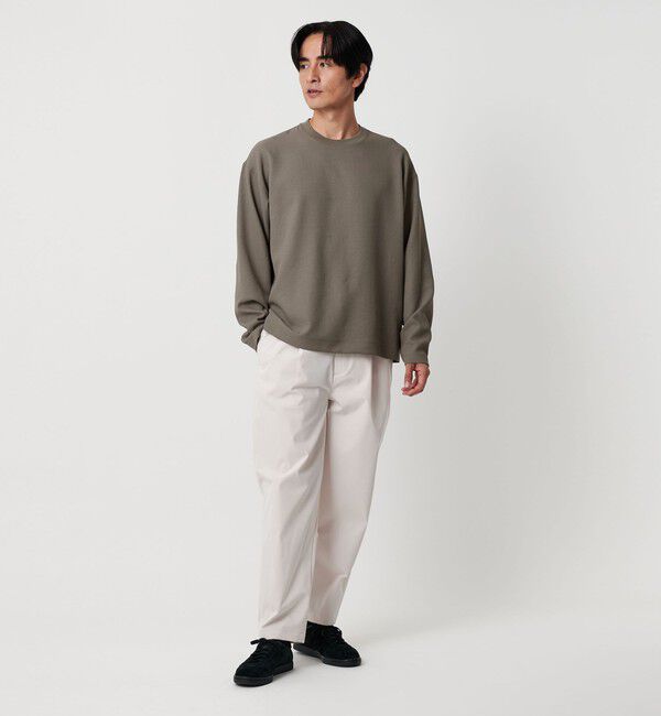 BEAUTY&YOUTH UNITED ARROWS「FUSION TWL フィッシュスリーブ クルーネック カットソー」|Tシャツ・カットソー|