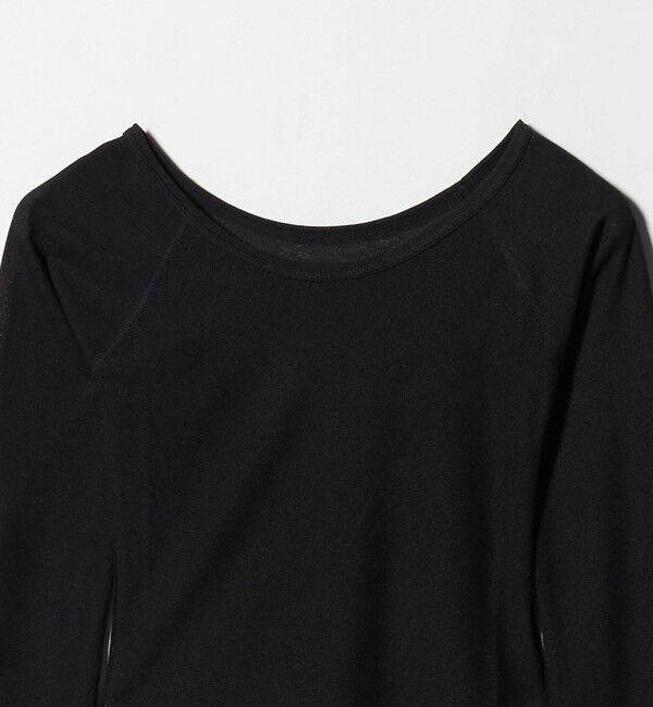 ATTISESSION「＜ATTISESSION＞ワッフル ローカットネック トップス」|Tシャツ・カットソー|