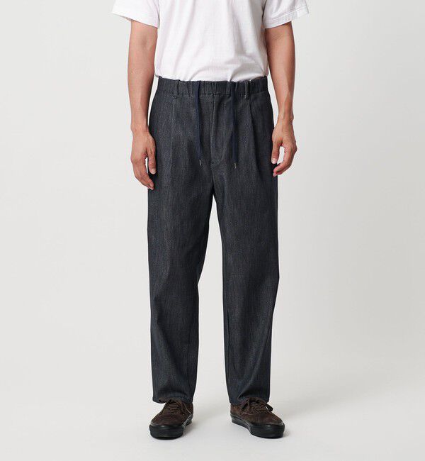 BEAUTY&YOUTH UNITED ARROWS「FUNCTIONAL デニム イージー パンツ マルチ機能付き」|チノ|