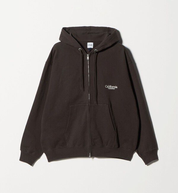 California General Store「＜CGS.＞オーガニックコットン ジップ フーディー スウェット」|パーカー|