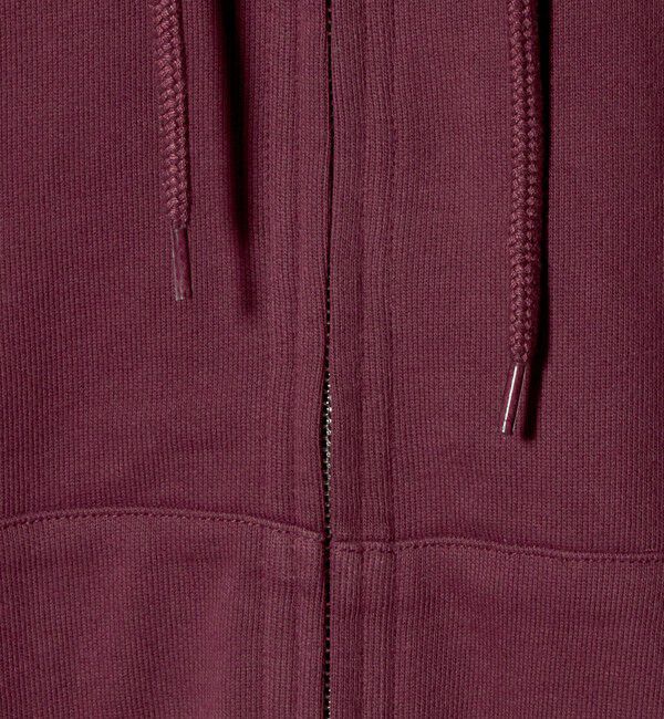 California General Store「＜CGS.＞オーガニックコットン ジップ フーディー スウェット」|パーカー|