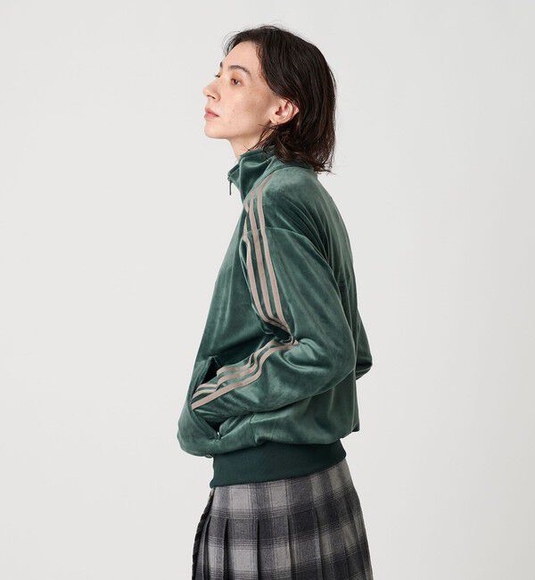 BEAUTY&YOUTH UNITED ARROWS「＜adidas Originals＞ファイヤーバード ベロアトラックトップ」|スウェット・ジャージ|DK.GREEN