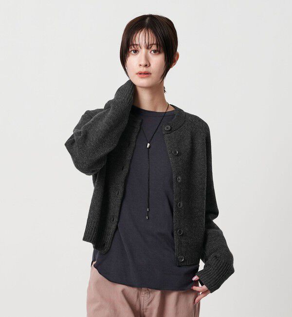 BEAUTY&YOUTH UNITED ARROWS「ウールニット ショートカーディガン」|カーディガン|