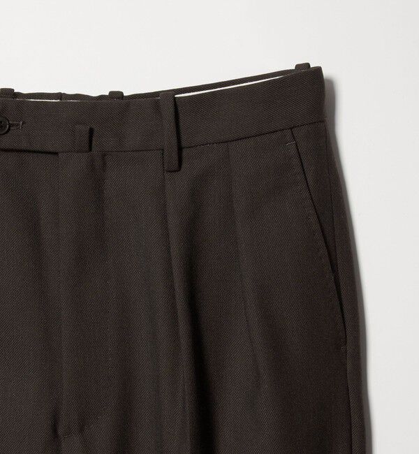 STEVEN ALAN「＜Steven Alan＞ ヴィンテージツイル インツープリーツ ドレス トラウザーズ」|スラックス|