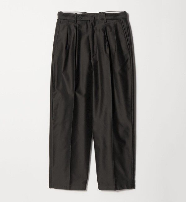 STEVEN ALAN「＜Steven Alan＞ カベ モールスキン インツープリーツ ドレス トラウザーズ」|チノ|