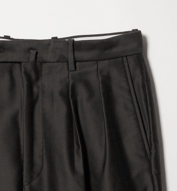 STEVEN ALAN「＜Steven Alan＞ カベ モールスキン インツープリーツ ドレス トラウザーズ」|チノ|